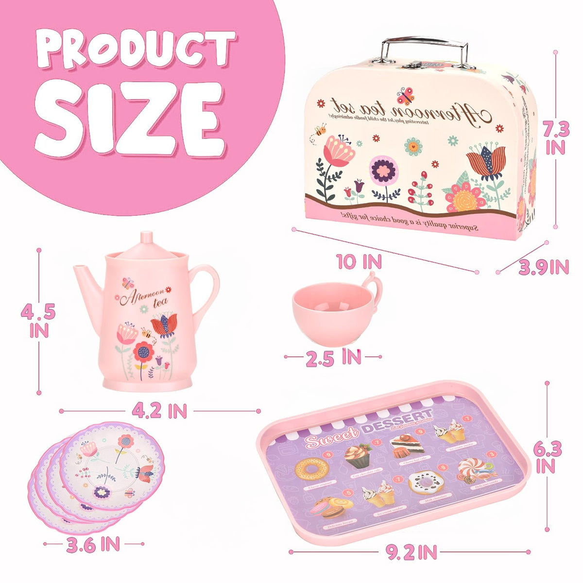 Lajeje flower-design motif enhances garden-inspired pretend play