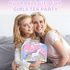 Lajeje Unicorn Tea Party serving tray helping organized playtime and storage.