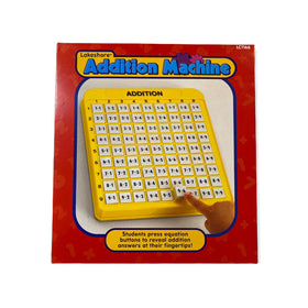 Lakeshore Addition Machine frame, durable plastic construction and easy cleaning.