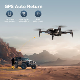 LAKSAKI GPS Auto Return ensures safe rejoining to take-off point.