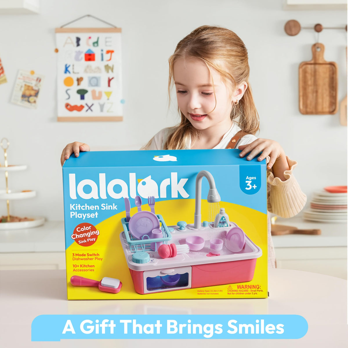 lalalark requires four AAA batteries not included for electronic features