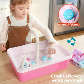 lalalark three dishwasher modes with lights for dynamic play routines