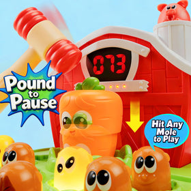 Lalalark Whack Game moles and hammer enhance hand-eye coordination.