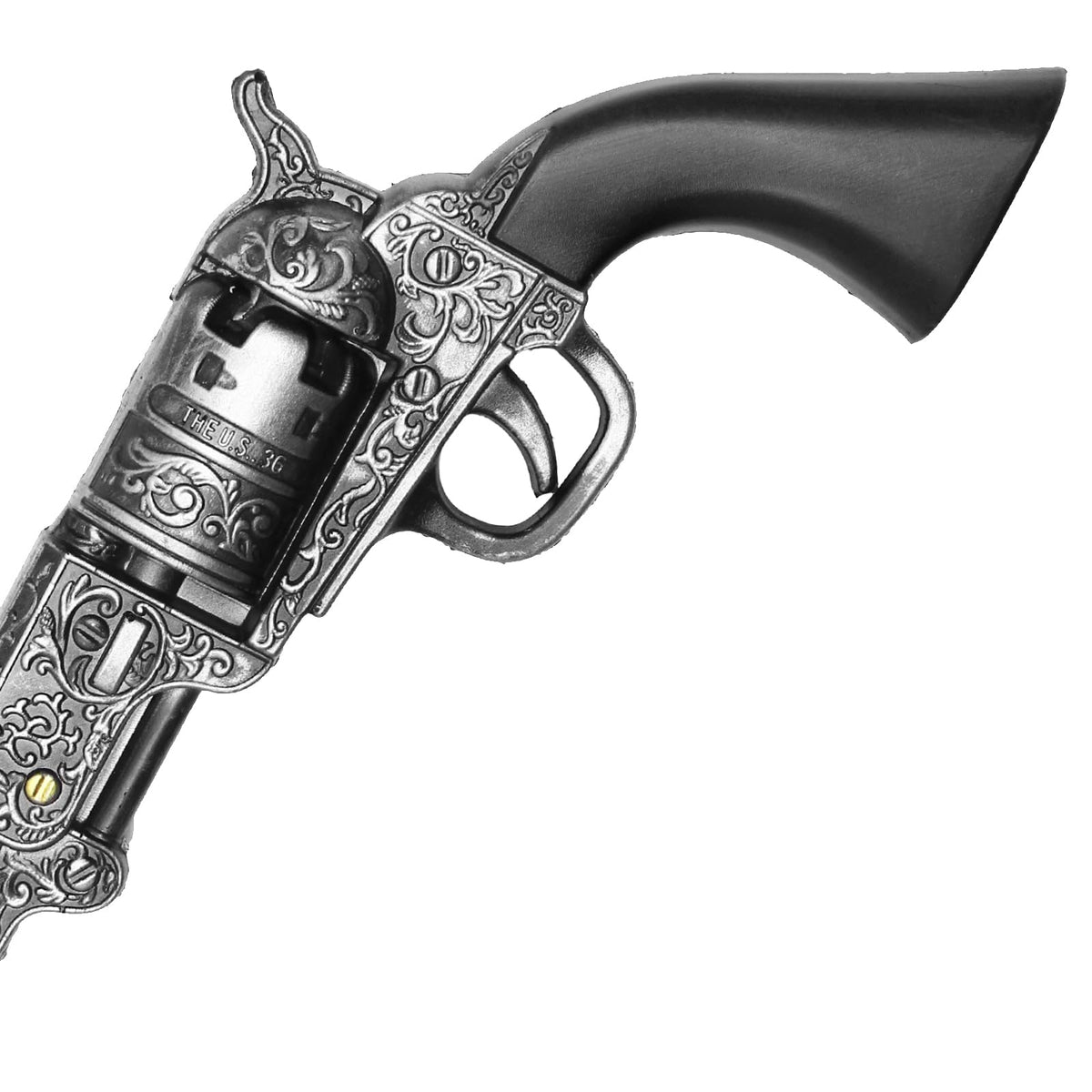 LALAPORT wood-tone grip offers tactile realism while remaining lightweight.