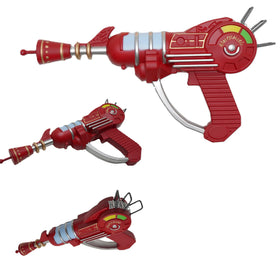 LALAPORT 16-inch foam ray gun display prop for gaming setups.