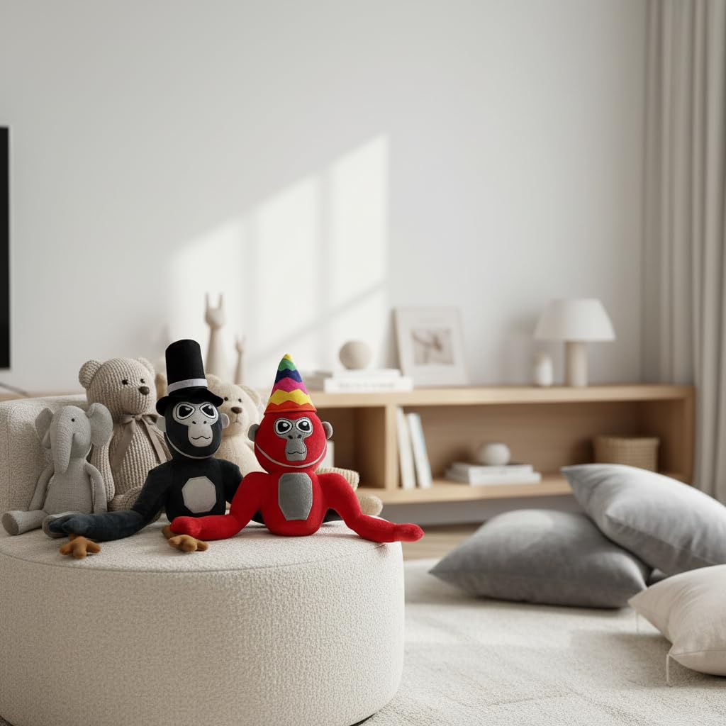 Lalaville lightweight plush toys, easy to carry for travel and activities.