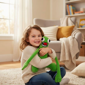 Lalaville plush toy with kid-friendly colors for imaginative stories.