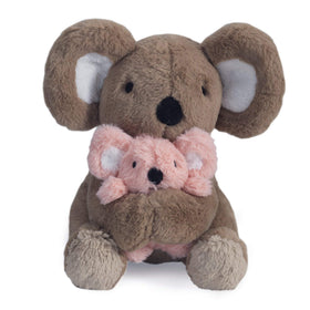Lambs & Ivy Calypso koalas Fuzzy 11inch koala in a hug pose for cozy naps.