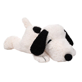 Lambs & Ivy Classic Snoopy plush with creamy fur offers cozy cuddles for babies.
