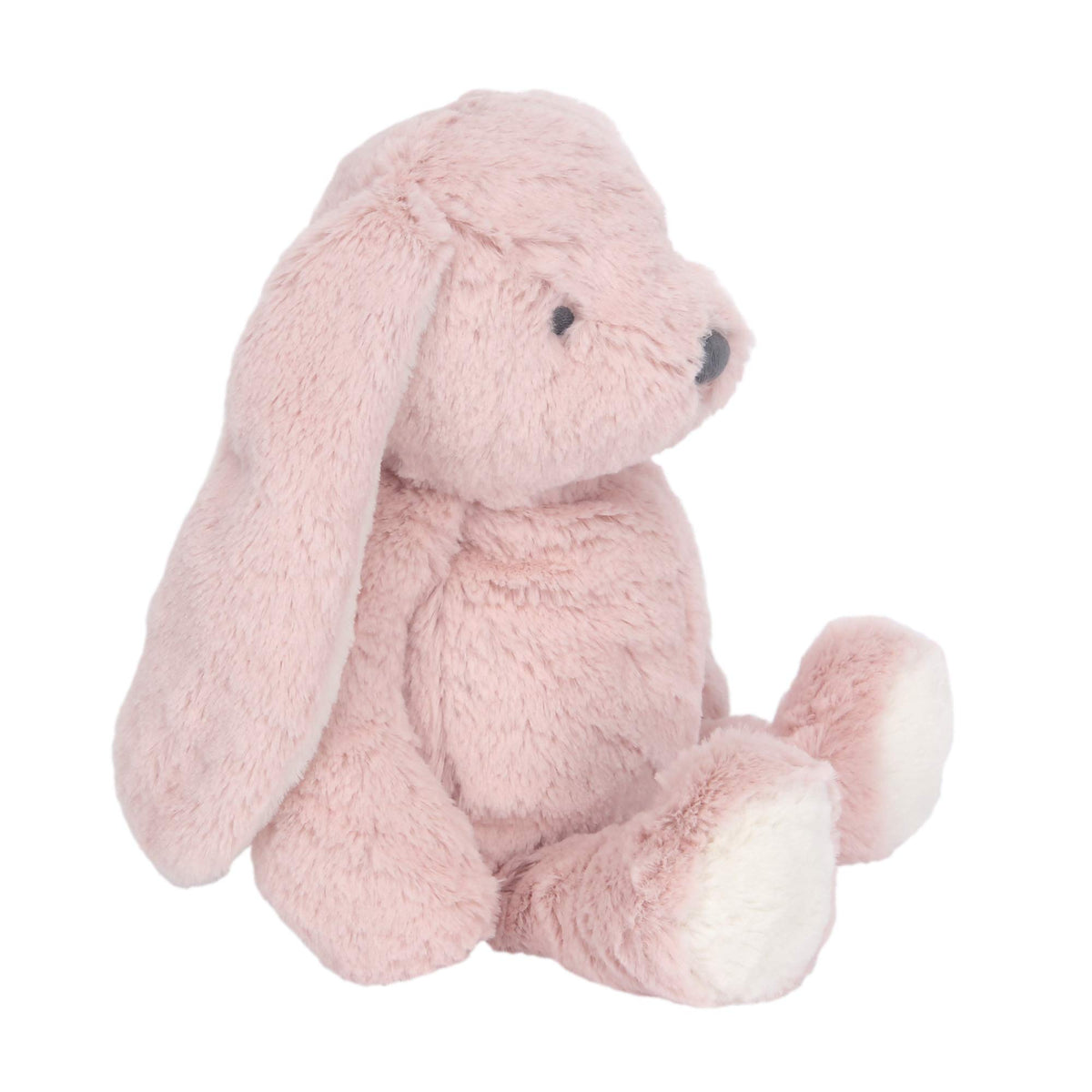 Lambs & Ivy Hip Hop bunny plush with creamy white trim, baby-friendly design