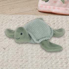 Lambs & Ivy Shelly eleven-and-a-half-inch turtle plush easy for little hands