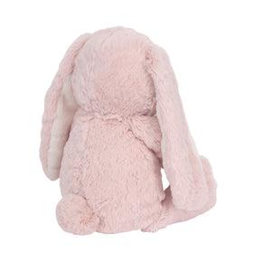 Lambs & Ivy Hip Hop bunny plush, embroidered face details for durability