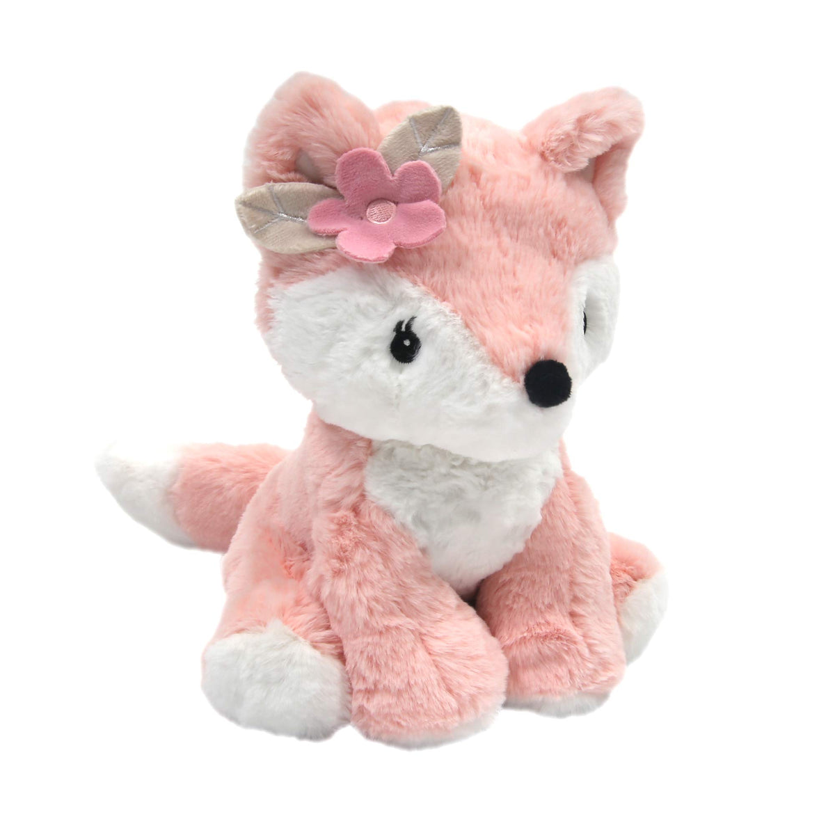 Lambs and Ivy Friendship Tree plush fox in pink woodland offers ultra-soft cuddles.