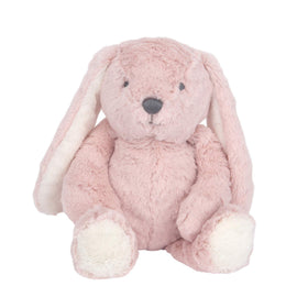 Lambs & Ivy Hip Hop pink bunny plush, ideal for cozy cuddles