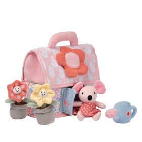 Lambs & Ivy resident mouse plush for cuddly pretend play.