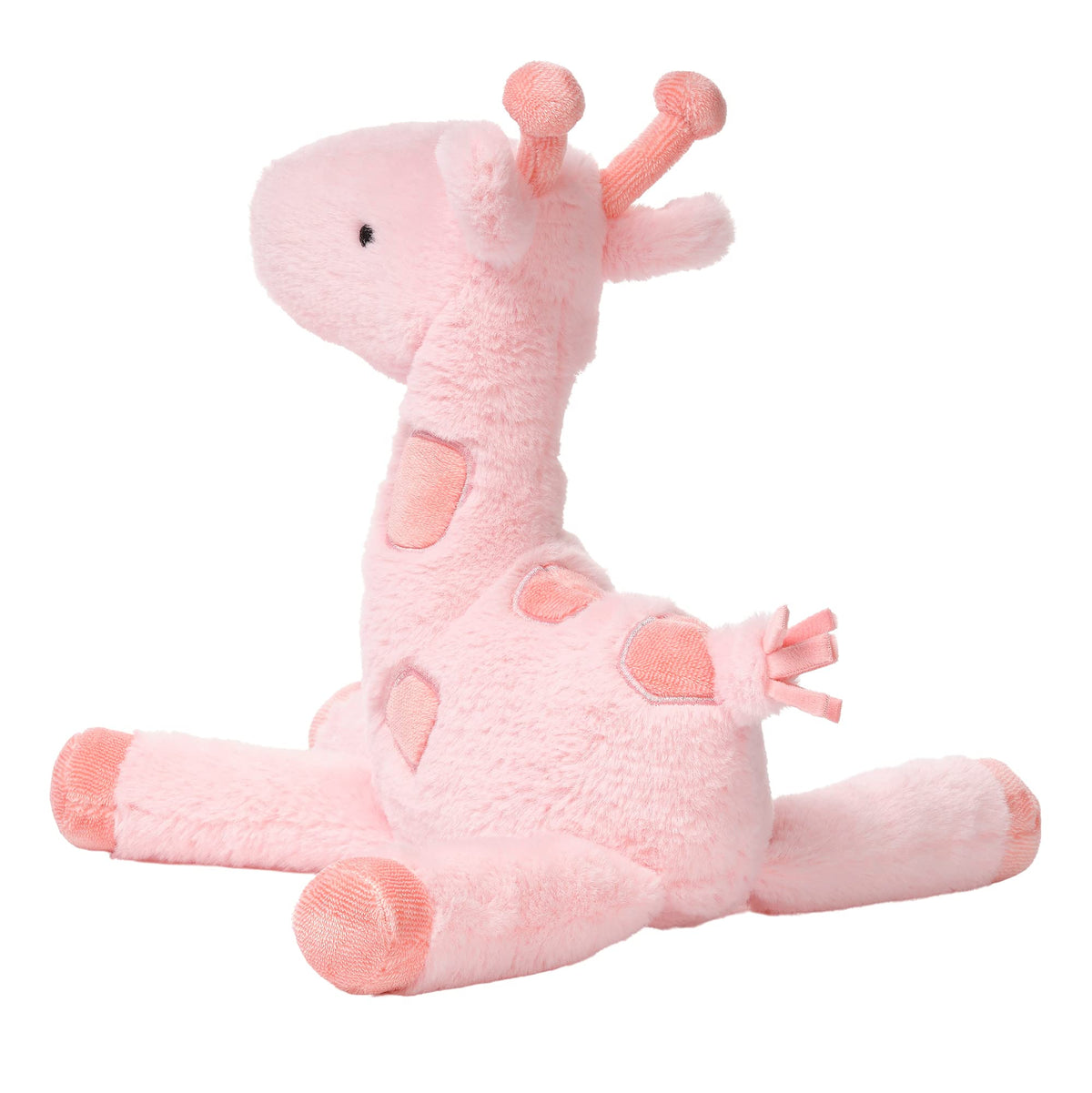Lambs & Ivy Snuggle Jungle pink giraffe length fourteen inches for cozy playtime