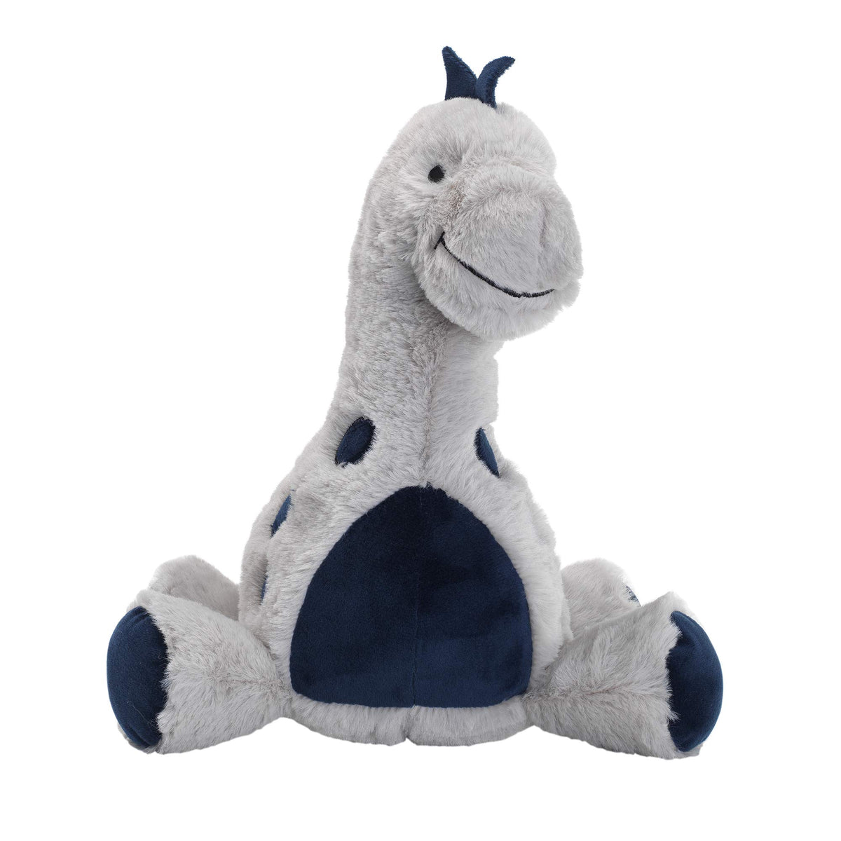 Lambs & Ivy Spike's soft faux fur body is cozy for naps.
