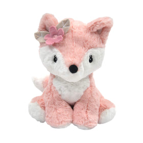 Lambs and Ivy woodland fox plush provides cozy, comforting hugs for kids.