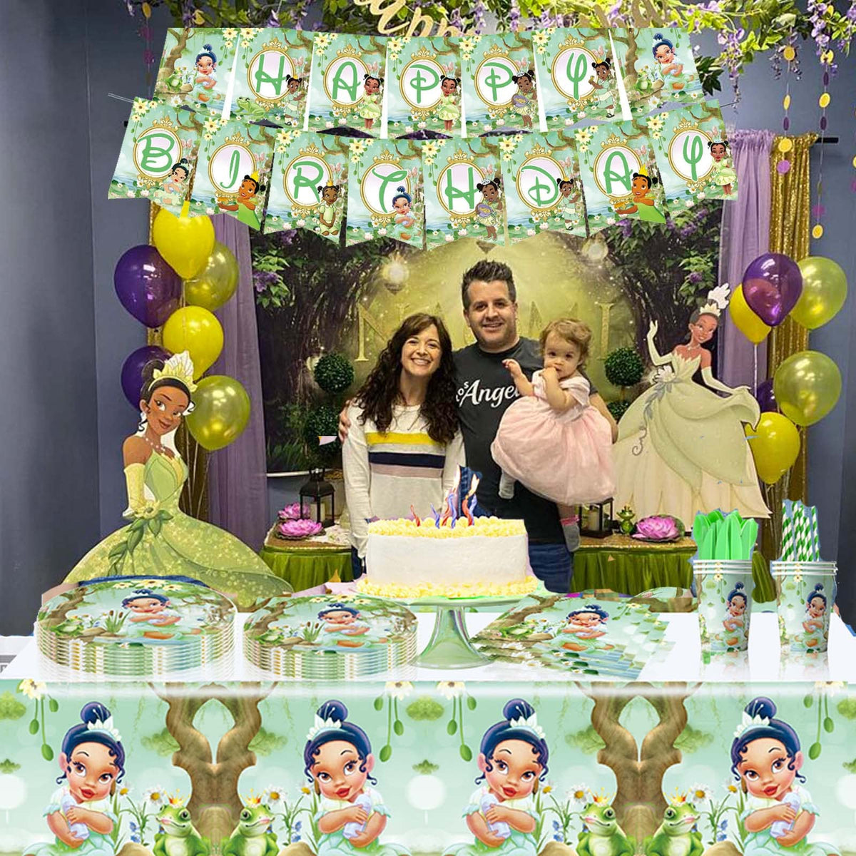 Lamden frog princess decor elevates party ambiance and photos