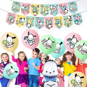 Lamden Pochacco party decoration assembly enables quick, cohesive setup.