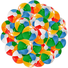 Lamnhin 12-inch beach ball pack ready for poolside fun