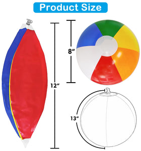 Lamnhin beach ball for kick and toss games at parties