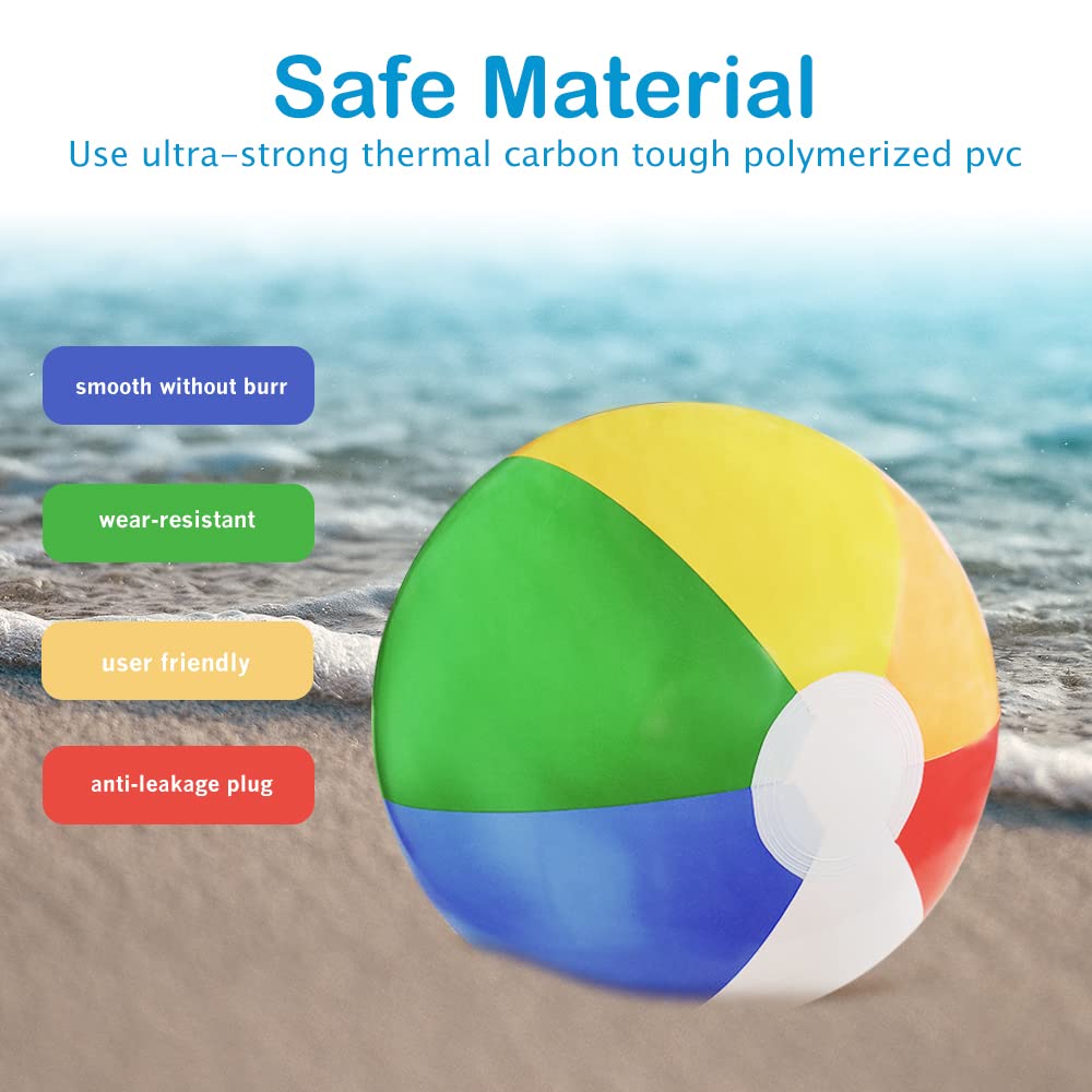 Lamnhin beach ball used as party favors and decor