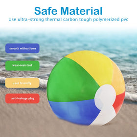 Lamnhin beach ball used as party favors and decor