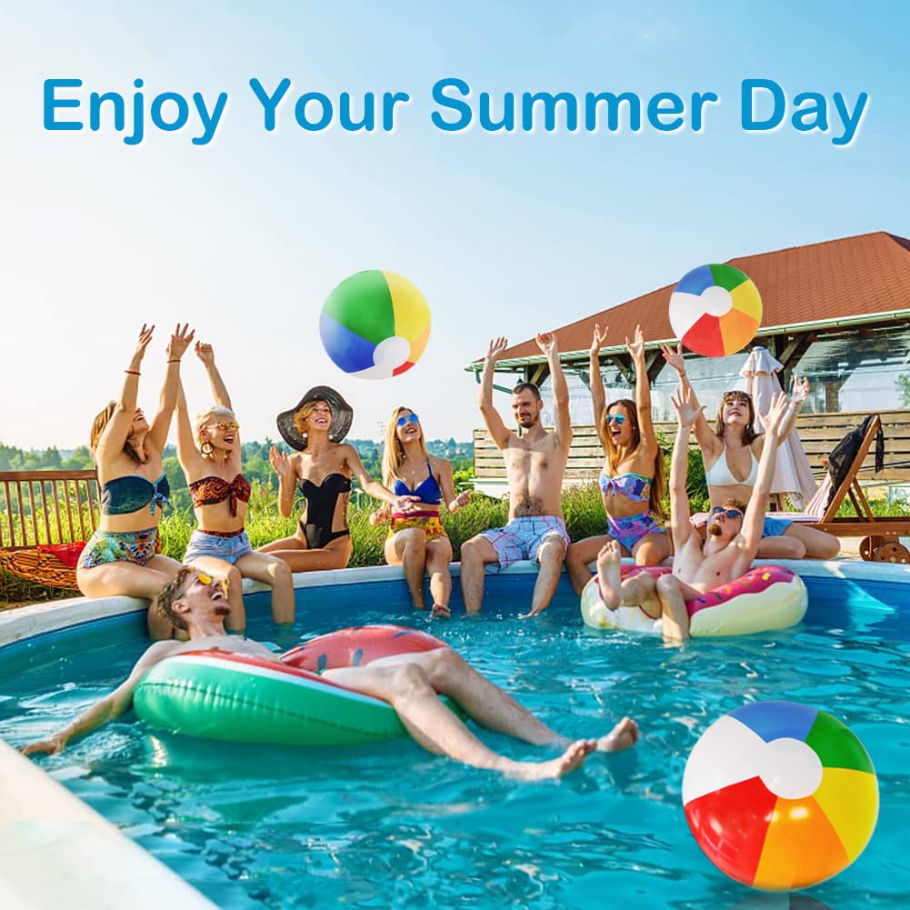 Lamnhin Hawaiian style beach ball adds color to celebrations