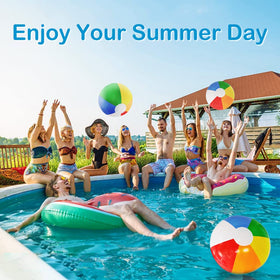 Lamnhin Hawaiian style beach ball adds color to celebrations