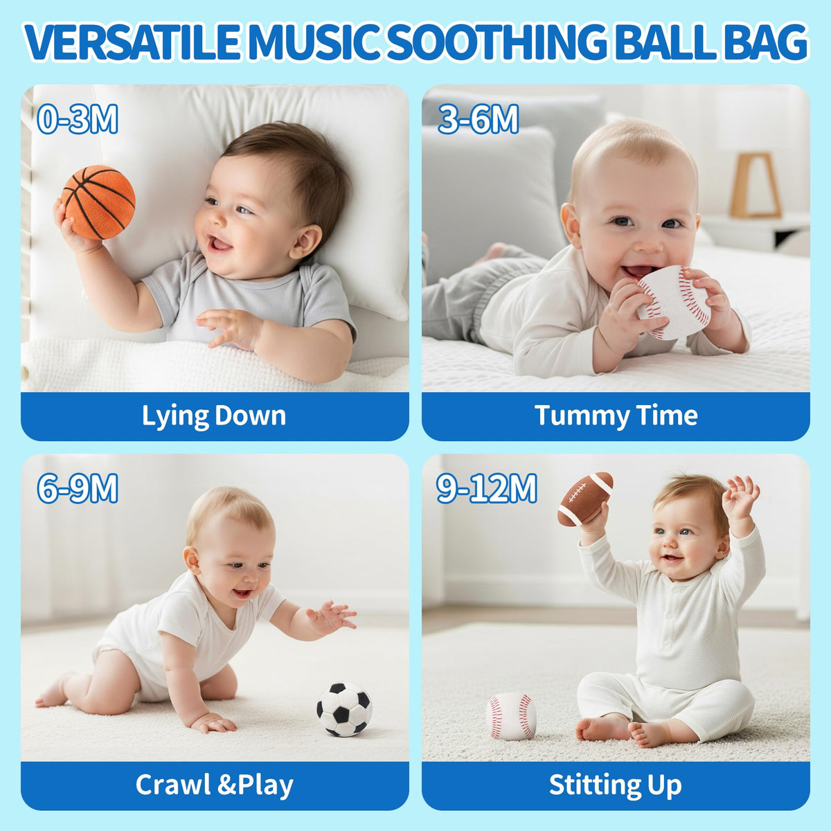 Lanbeby soft plush fabric offering a gentle touch for babies.