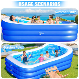 LanBlu quick setup for fast backyard cooling with electric pump option
