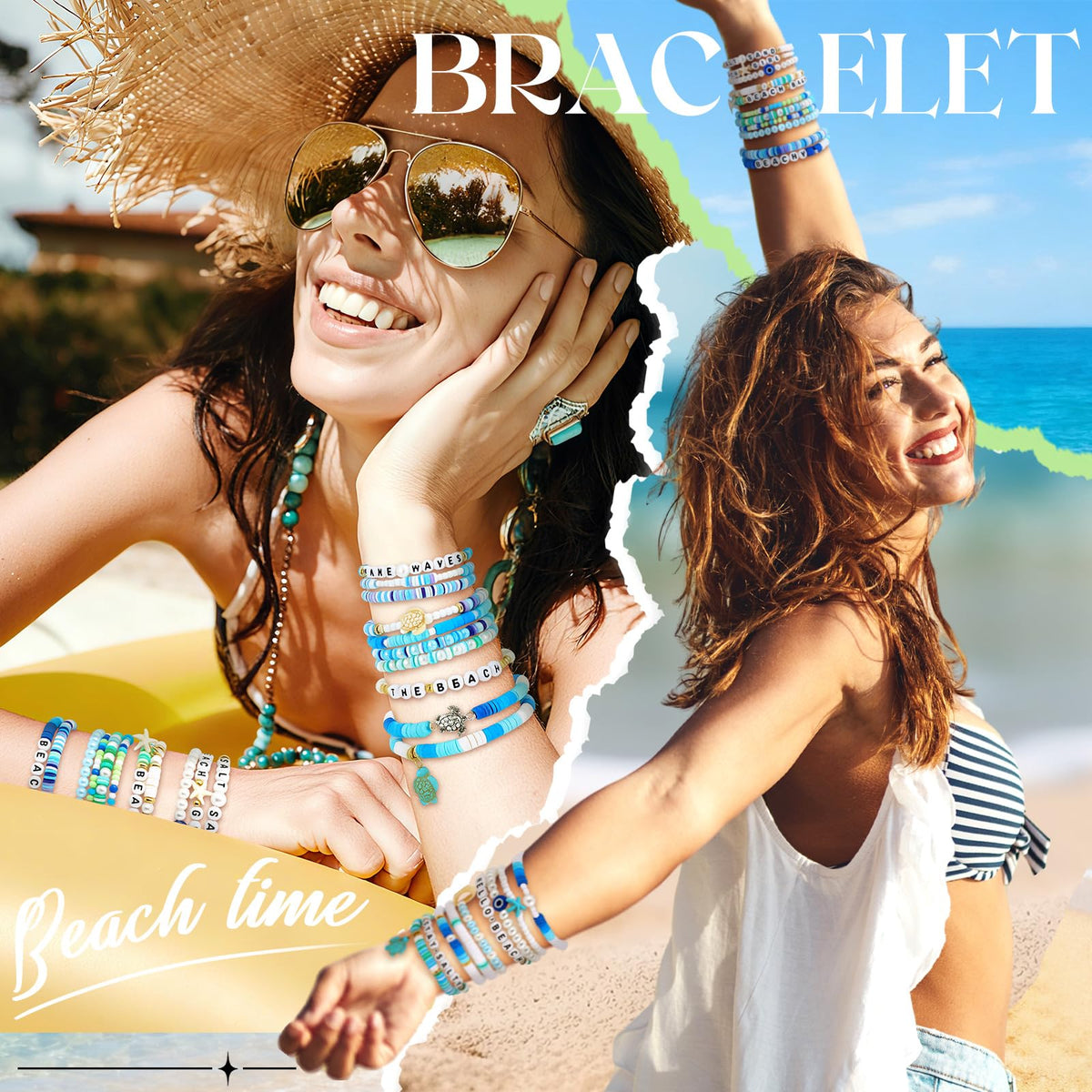Landical beach-theme accessory collection enhancing holiday celebrations with coastal charm.