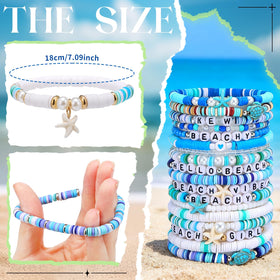 Landical blue turtle-shell bracelet detail highlighting lightweight comfort for daily wear.