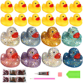 Landical Diamond Ducks kit includes 12 ducks for creative DIY crafts