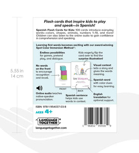 Language Together fruits and snacks cards aid in conversations about food