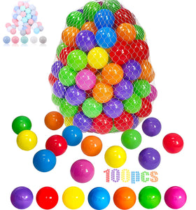 LangXUN rainbow ball pit balls spark sensory play for kids.