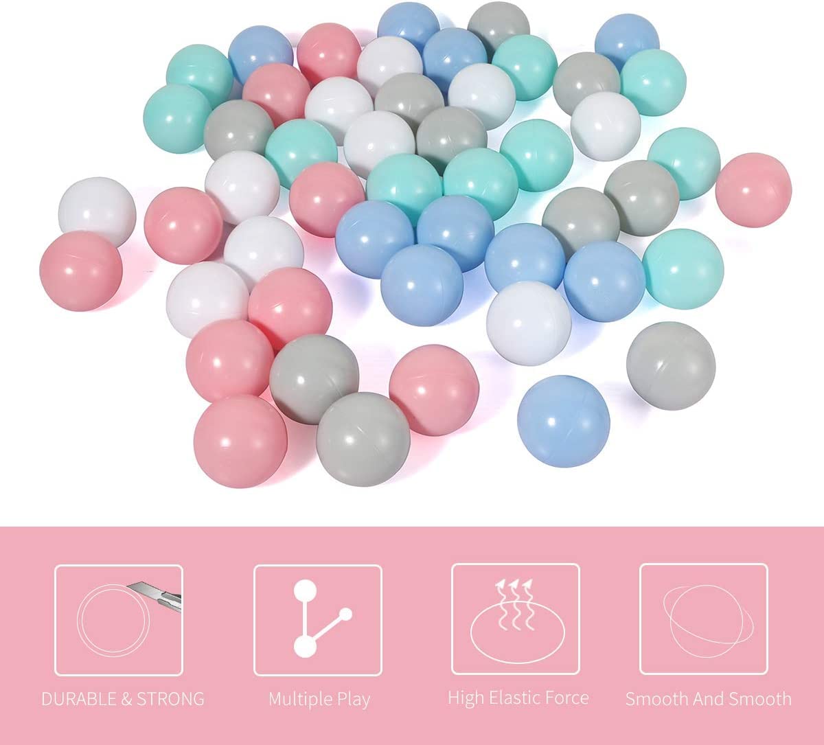 LANGXUN durable thickened ball for long-lasting play sessions.