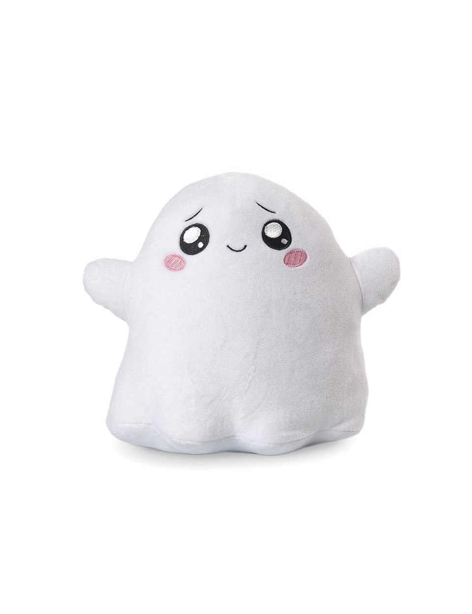 LankyBox Ghosty glow-in-the-dark plush glows softly in the dark for magical nighttime vibes.