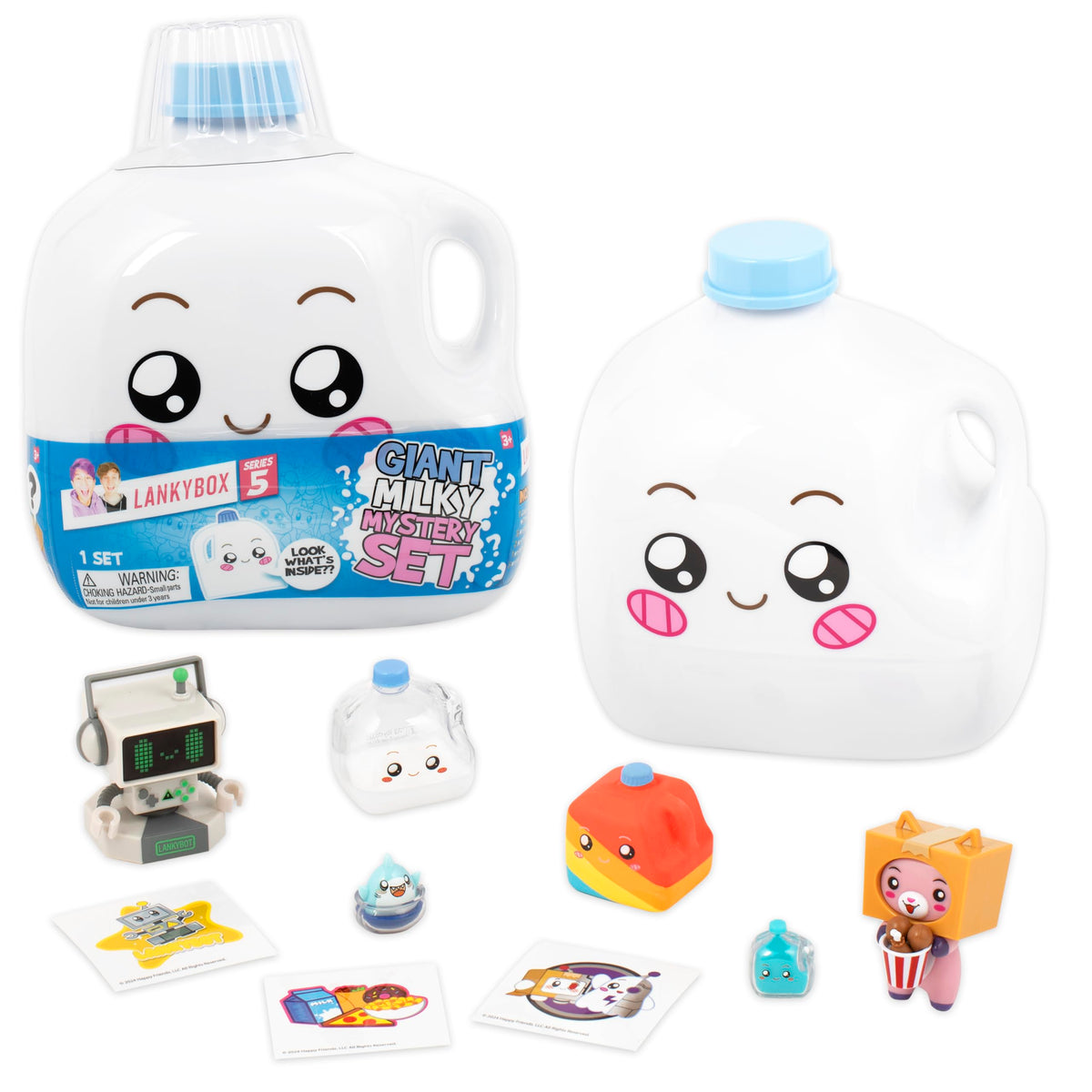 LankyBox Giant Milky Mystery Set cover showcases official merch and unboxing anticipation.