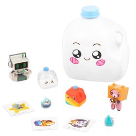 LankyBox Giant Milky Mystery unboxing highlights surprise toys to discover.