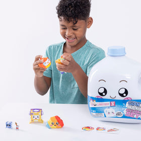 LankyBox Giant Milky Mystery squishy figure provides tactile play value.