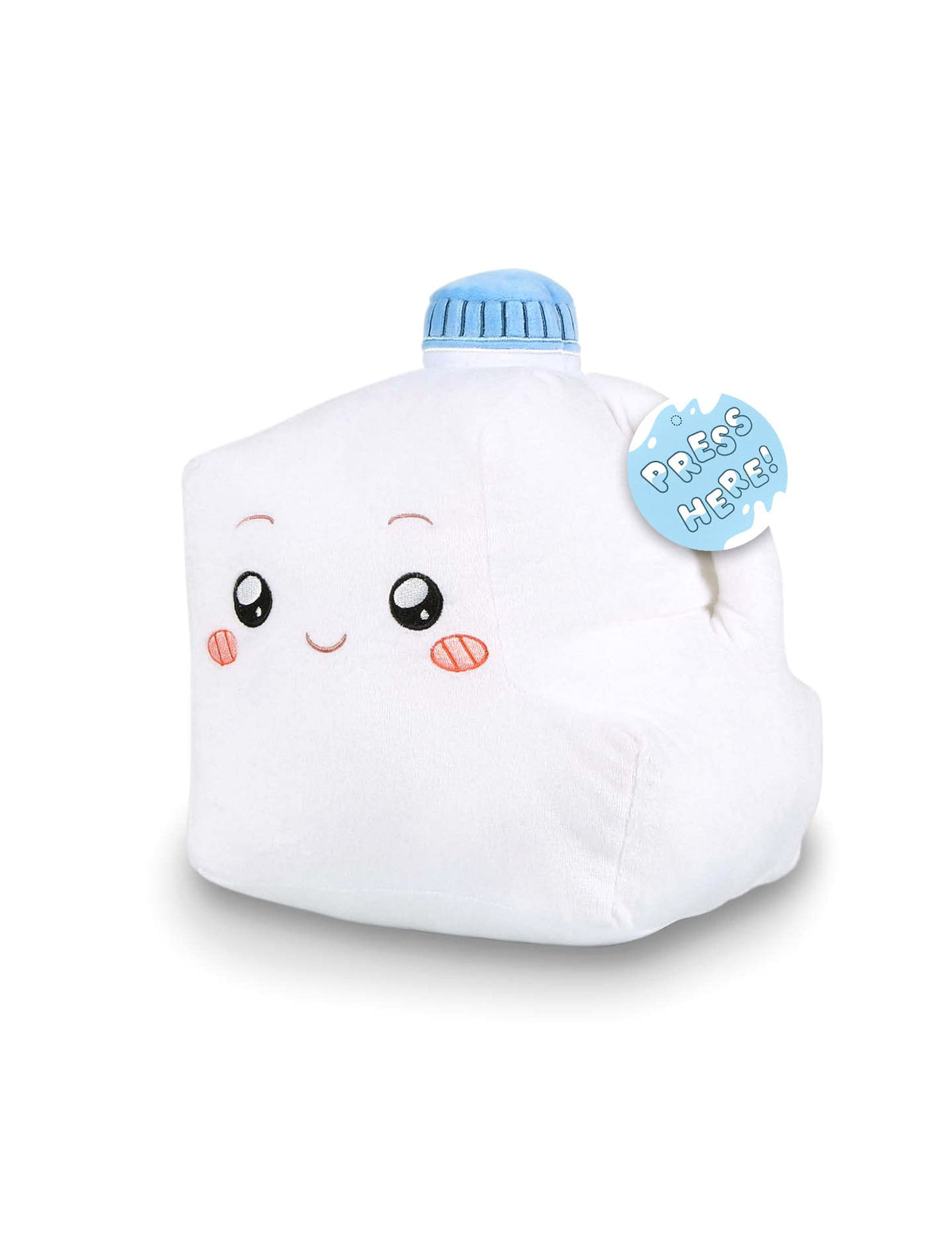 LankyBox Milky plush with voice box for singing moments.