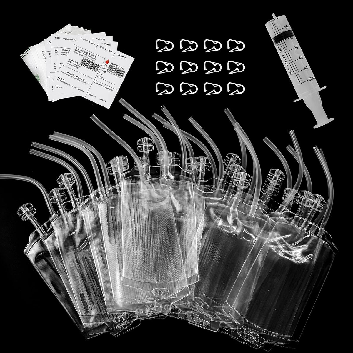 Lansian blood bag packaging set ready for gifting at parties