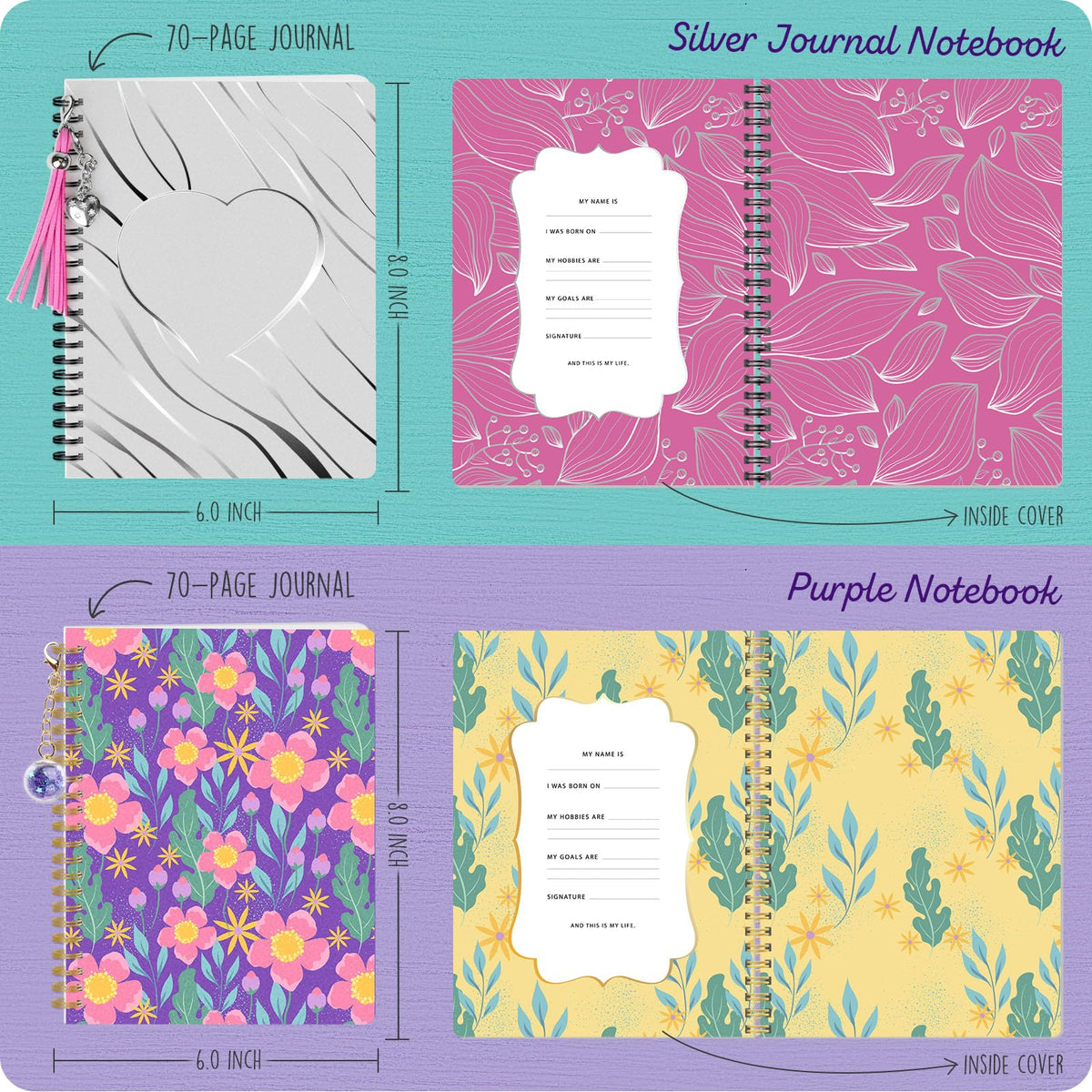 LAOESE magnetic bookmarks and paper clips for organized pages.