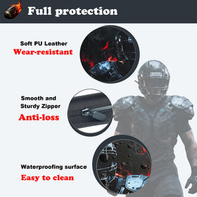 LaoJiang binder zipper seal protects cards from dust and moisture