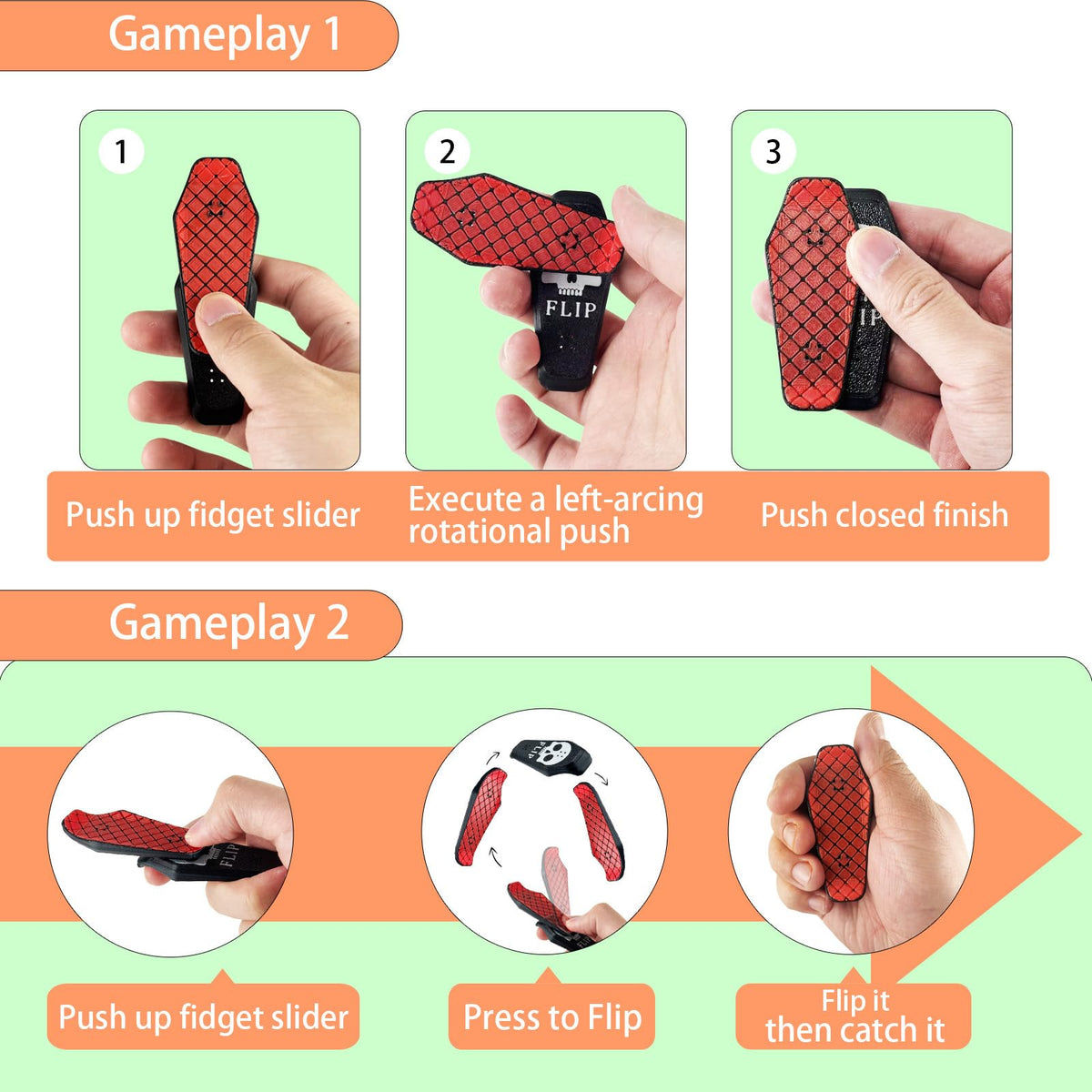 LAPAIX skull design fingerboard slider for tactile street-style play.