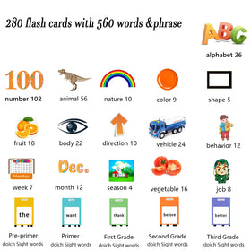 Lapare Audible Flash Cards music-phrases features built-in tunes to boost language exposure