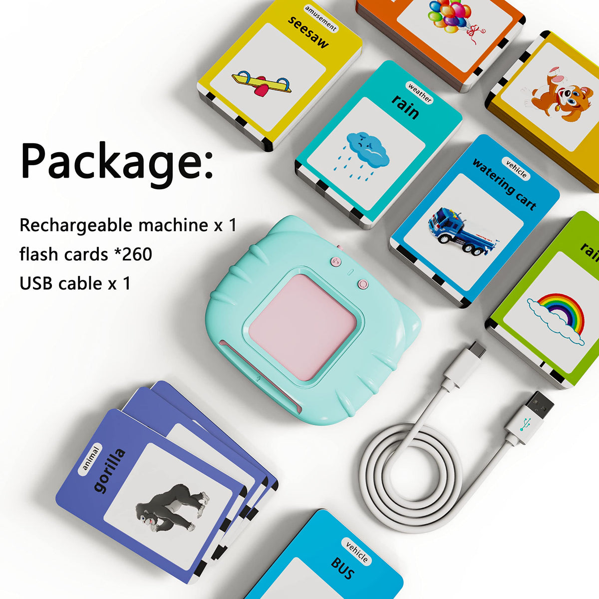 Lapare Colors and Shapes cards present visuals with pronunciations for category learning.