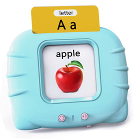 Lapare Audible Learning Toy reader with card slot provides clear pronunciation for early readers.